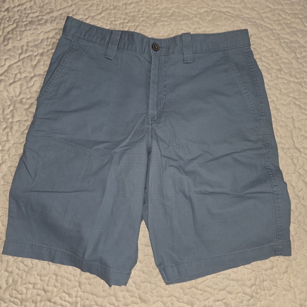 Magellan Golf Shorts Mens 30 Blue Chino Outdoors Preppy Camp Golfer 9"